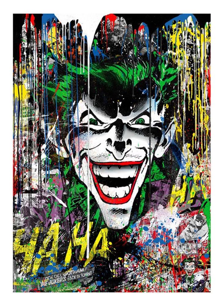 Screenprint Mr Brainwash - The Joker