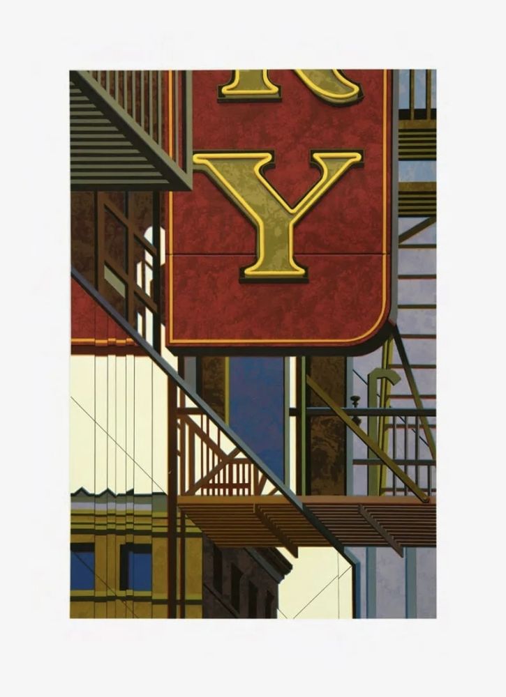 Lithograph Cottingham - The Letter Y