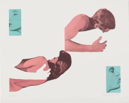Lithograph Baldessari - The life and opinions of Tristam Shandy 1