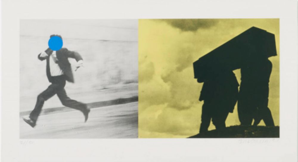 Lithograph Baldessari - The life and opinions of Tristam Shandy 5