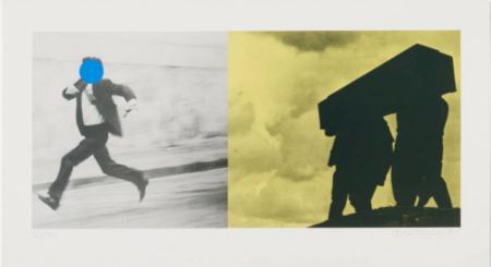 Lithograph Baldessari - The life and opinions of Tristam Shandy 5