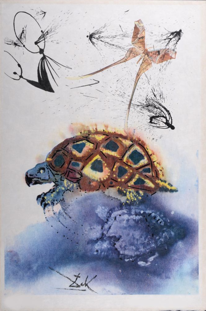 Rotogravure Dali - The Mock Turtle's Story, 1969