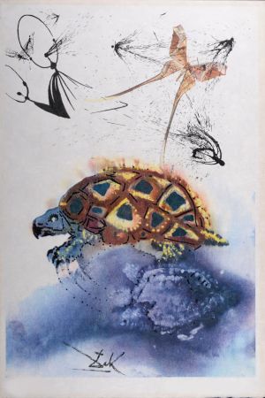 Rotogravure Dali - The Mock Turtle's Story, 1969
