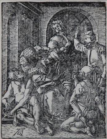 Woodcut Durer - The Mocking of Christ (The Small Passion), 1612