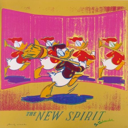 Screenprint Warhol - The New Spirit (Donald Duck), II.357 from ADS Portfolio