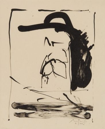 Lithograph Motherwell - The Robinson Jeffers print