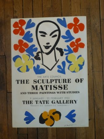Poster Matisse - The sculpture of Matisse,Tate Gallery