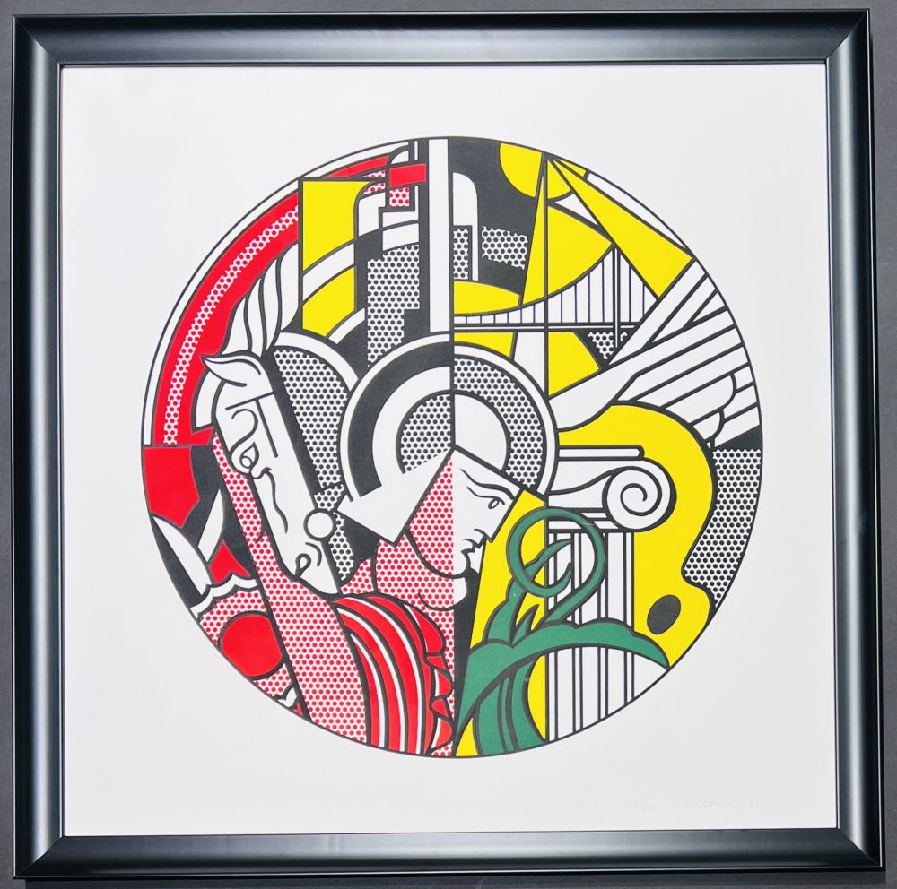 Screenprint Lichtenstein - The Solomon R. Guggenheim Museum