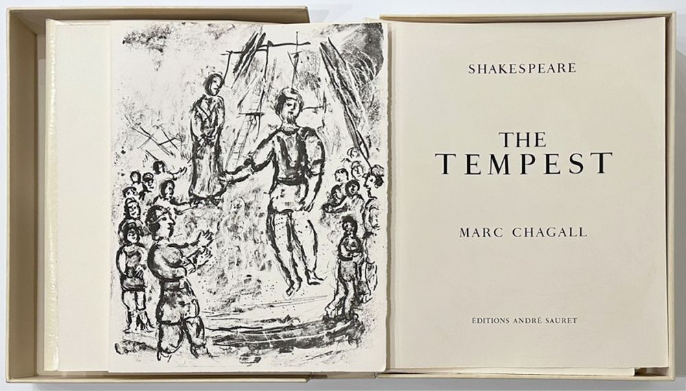 Illustrated Book Chagall - The Tempest