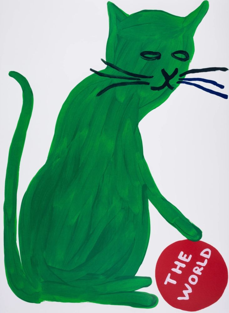 Lithograph Shrigley - The World