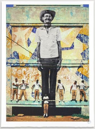 Lithograph Jr - The Wrinkles of The City, La Havana, Antonio Cruz Gordillo, Cuba, 2012