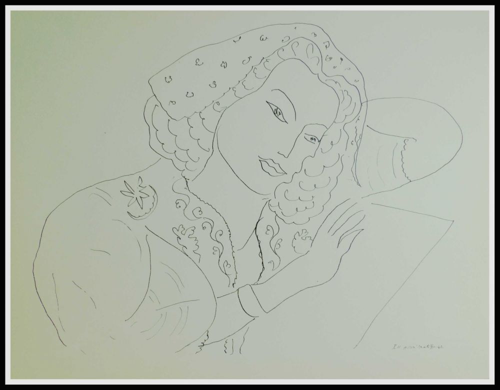 Lithograph Matisse (After) - THEMES & VARIATIONS III