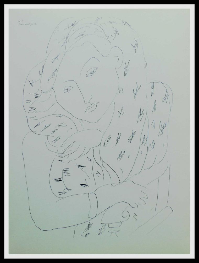 Lithograph Matisse (After) - THEMES & VARIATIONS V