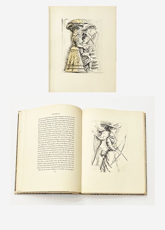 Illustrated Book Campigli - Theseus