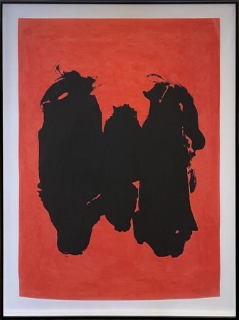 Lithograph Motherwell - Three Figures