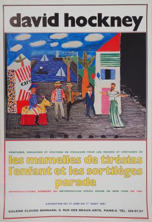 Illustrated Book Hockney - Théâtre : Tirésias
