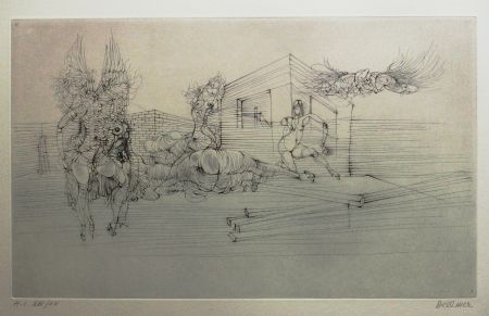 Etching And Aquatint Bellmer - Titre inconnu