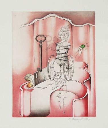 Etching And Aquatint Johnny Nilsson - Titre inconnu
