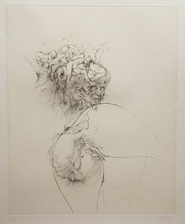 Etching And Aquatint Bellmer - Titre inconnu