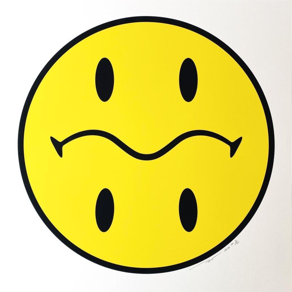 Screenprint Murakami - Tonari Smiley