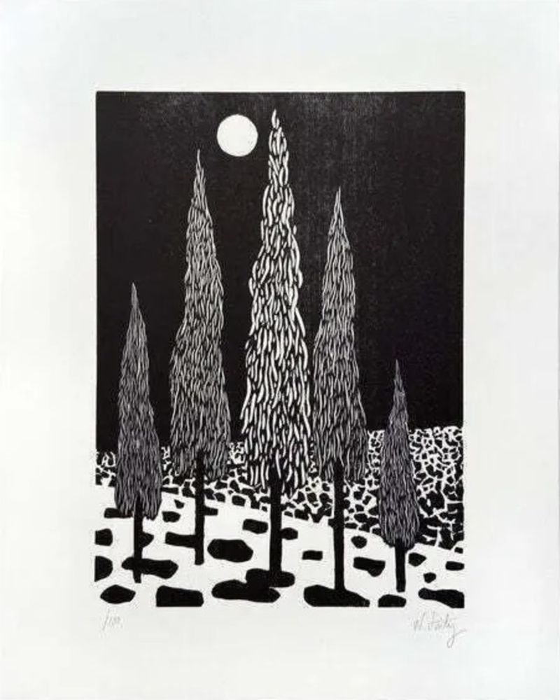 Woodcut Party - Trees