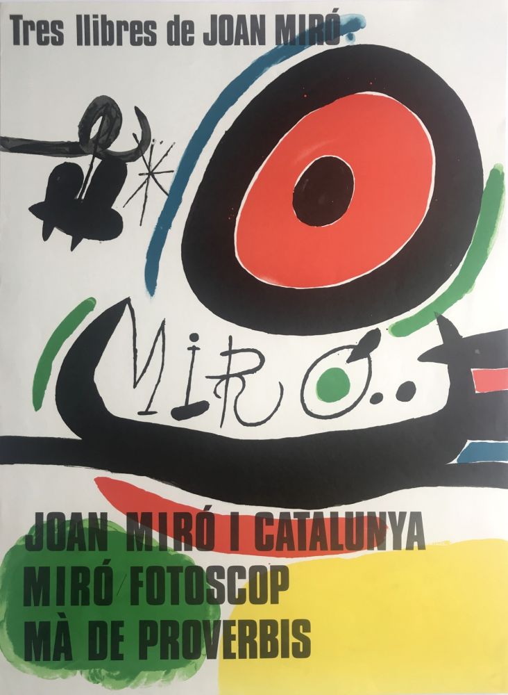 Poster Miró - Tres Libres