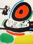 Lithograph Miró - Tres Libres