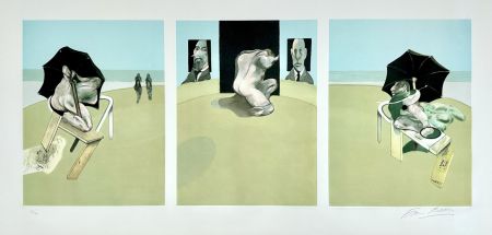 Etching And Aquatint Bacon - Triptych 1974-1977