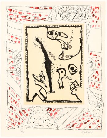 Aquatint Alechinsky - Troll