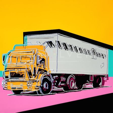 Screenprint Warhol - Truck 367