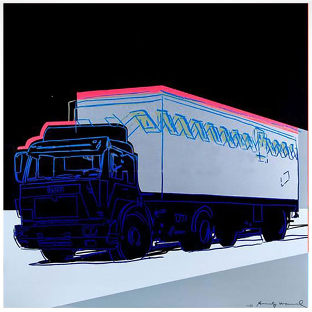 Screenprint Warhol - Truck (FS II.370)