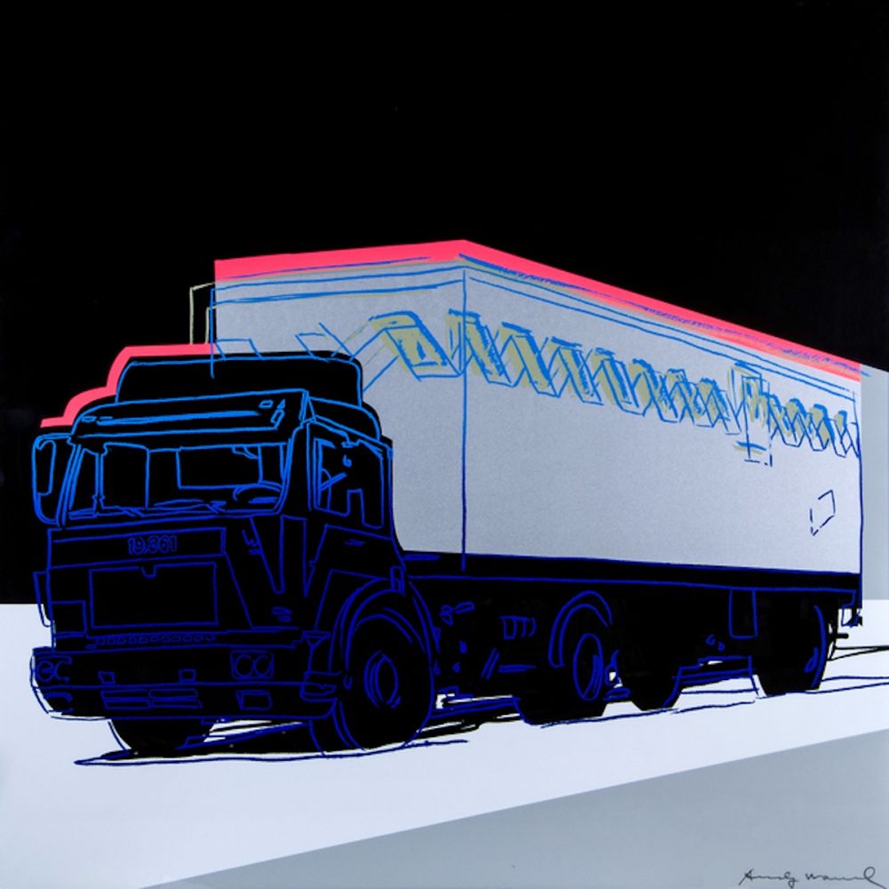 Screenprint Warhol - Truck (FS II.370) 