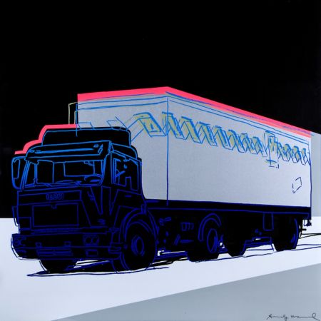 Screenprint Warhol - Truck (FS II.370) 