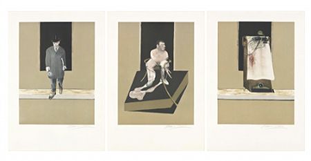 Etching And Aquatint Bacon - Tryptych