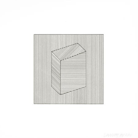 Screenprint Lewitt - Twelve Forms Derived From a Cube 22