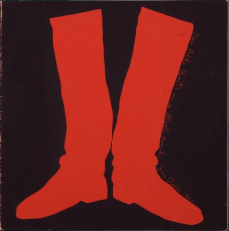 Screenprint Dine - Two Red Boots, 1969