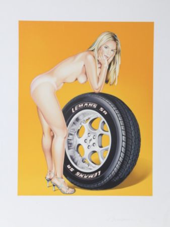 Lithograph Ramos - Tyra Tire
