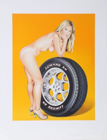 Lithograph Ramos - Tyra Tyre