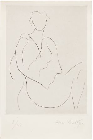 Illustrated Book Matisse - Tzara - Matisse. MIDIS GAGNÉS : EXEMPLAIRE DE TÊTE, AVEC L'EAU-FORTE ORIGINALE SIGNÉE DE MATISSE (1938)