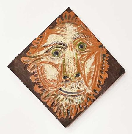 Ceramic Picasso - Tête de lion