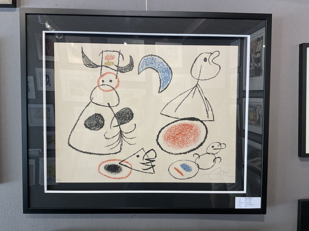 Lithograph Miró - Ubu aux Baléares 