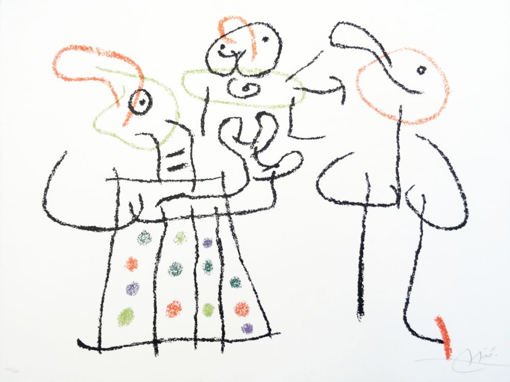 Lithograph Miró - Ubu aux baléares 7