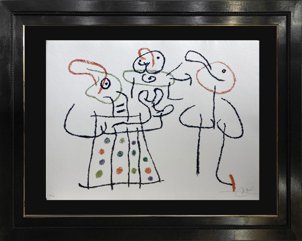 Lithograph Miró - UBU ON THE BALEARIC ISLANDS