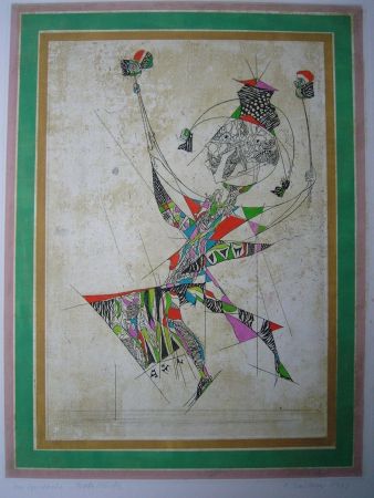 Etching And Aquatint Finsterer - Un Spectacle