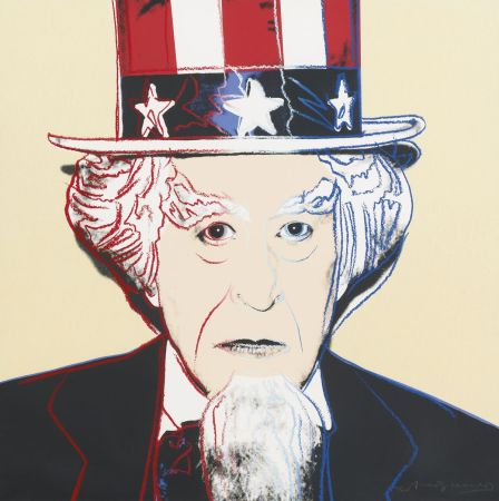 Screenprint Warhol - Uncle Sam (FS II.259)
