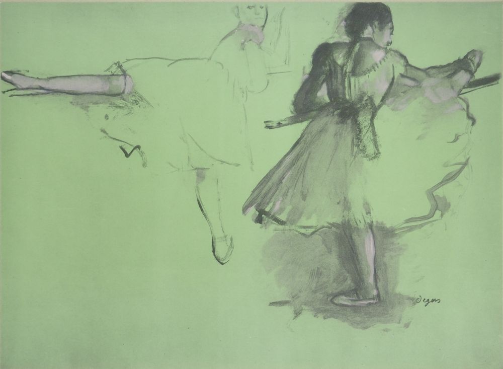 Lithograph Degas - Undefined