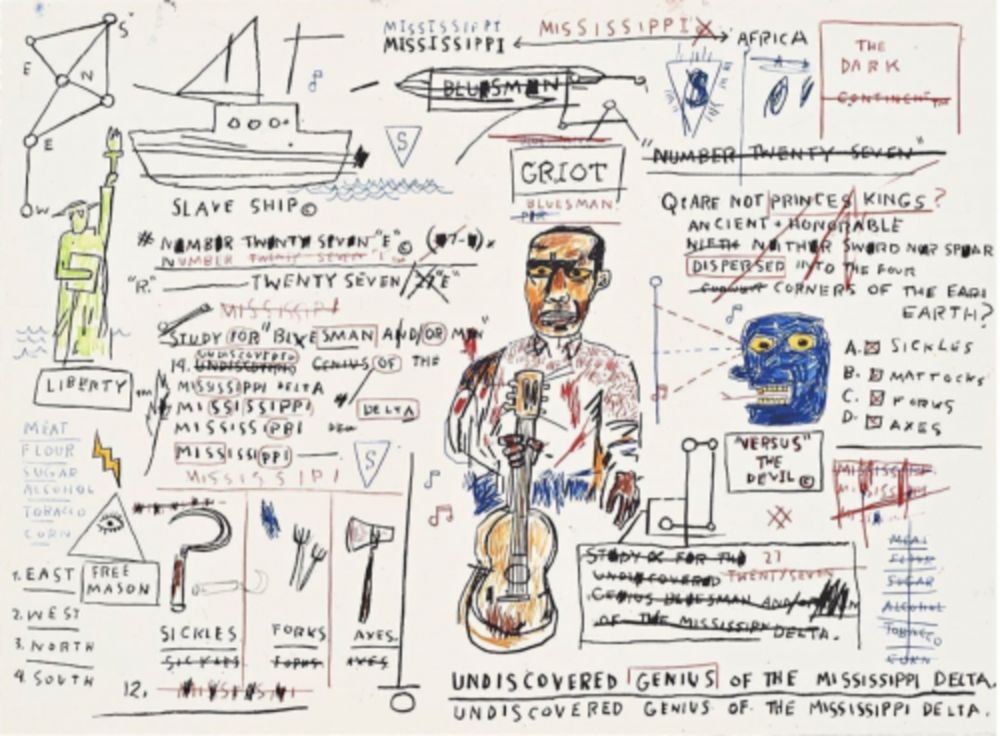 Screenprint Basquiat - Undiscovered Genius