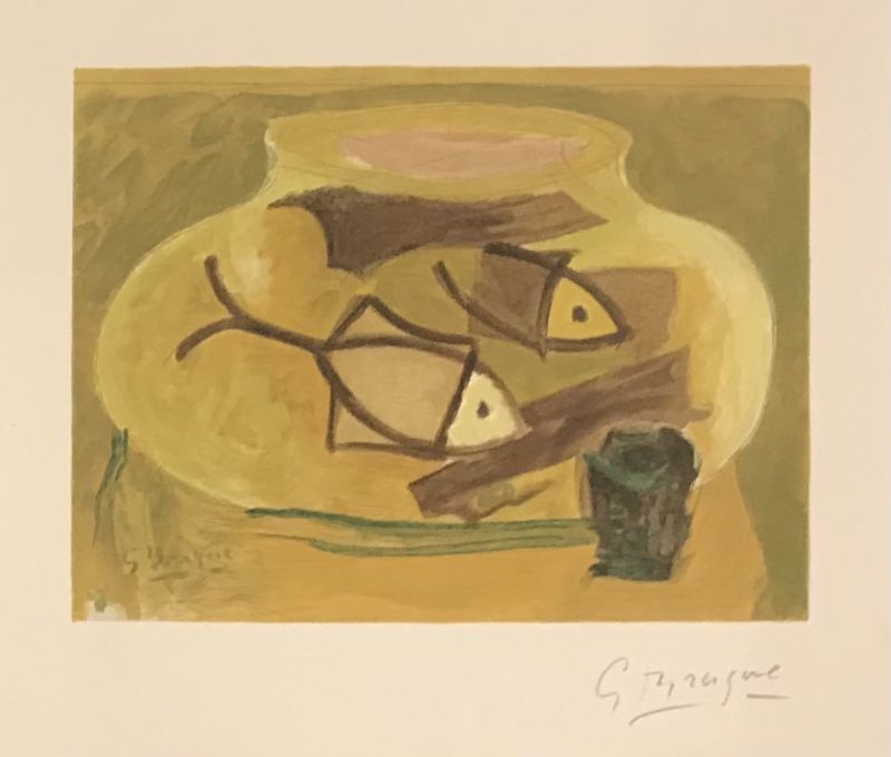 Lithograph Braque (After) - Une aventure méthodique 