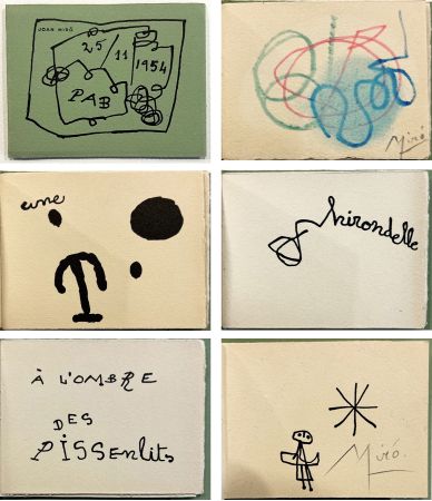 Illustrated Book Miró - Une Hirondelle à l'ombre des Pissenlits (PAB 25/11/1954)