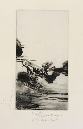 Etching And Aquatint Zao - Une Migration (250)